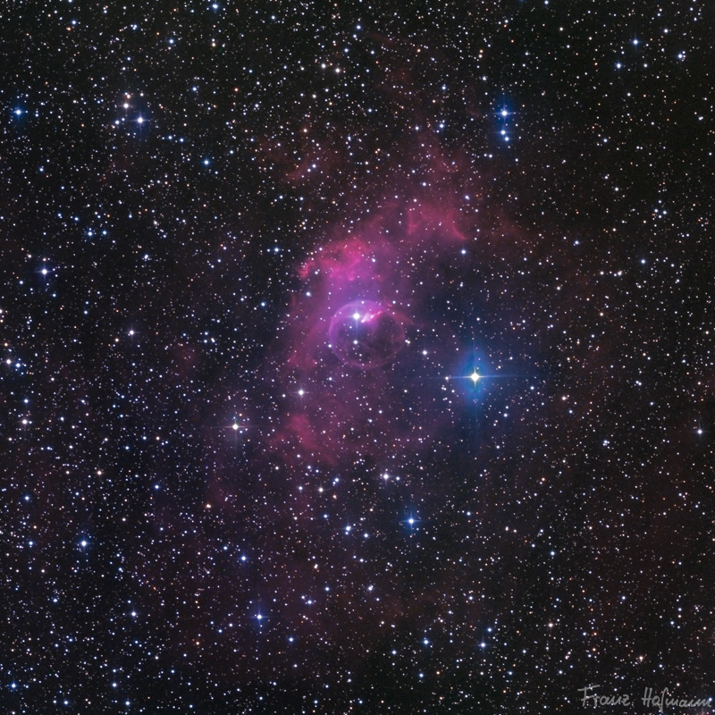 NGC 7635, Bubblenebel