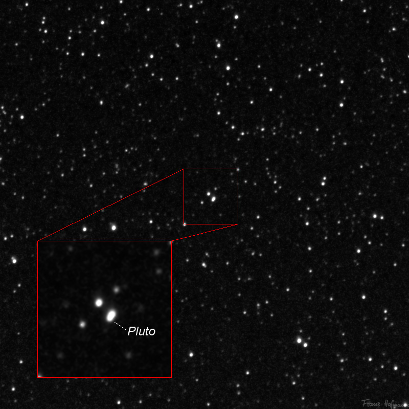 Pluto am 25.07.2007